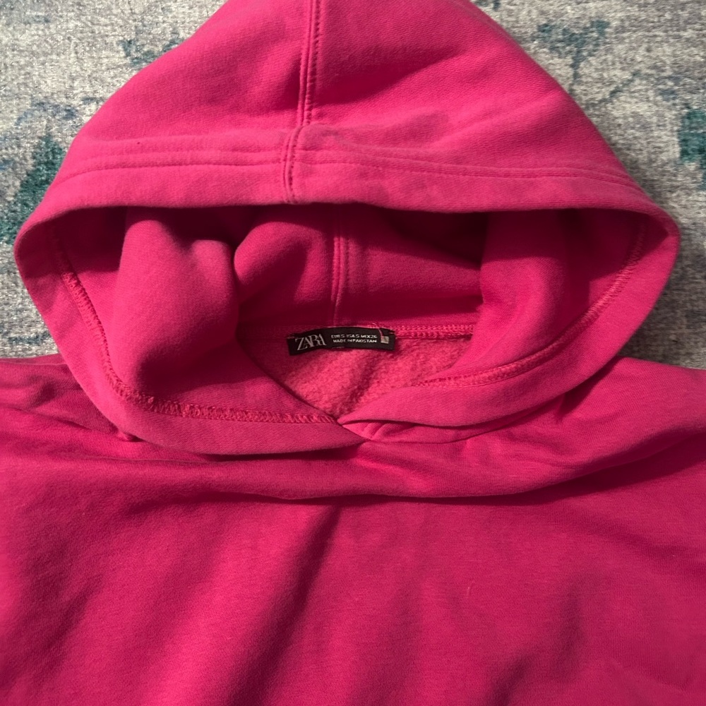 Zara Hot Pink Sweatshirt
